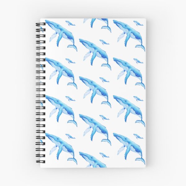 Item preview, Humpback Whale Mother and Baby watercolour designed and sold by artbymarielle.