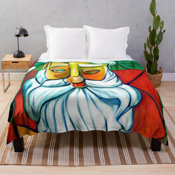 Item preview, Santa Claus in the Style of Cubism #5 designed and sold by OddUnderground.