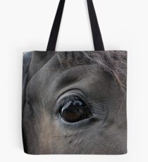Self Portrait in a Horse's Eye Tote Bag