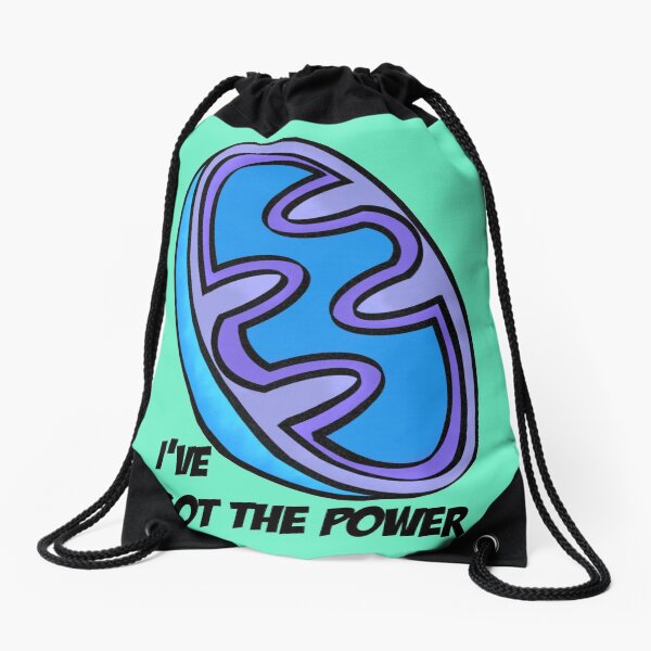 I've got the purple power Drawstring Bag