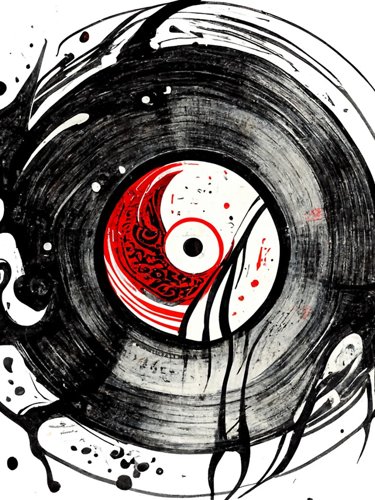 Thumbnail 4 of 4, iPhone Case, Exploding record designed and sold by WaveTheory.