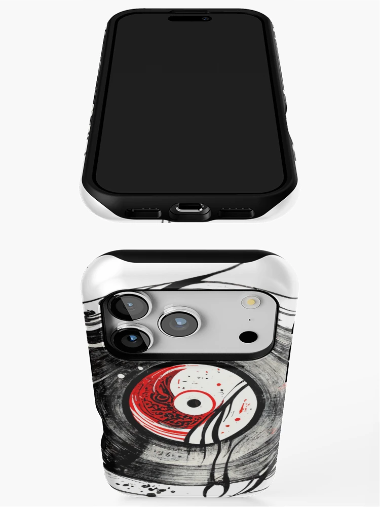 Thumbnail 3 of 4, iPhone Case, Exploding record designed and sold by WaveTheory.