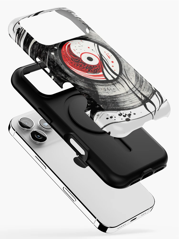 Thumbnail 2 of 4, iPhone Case, Exploding record designed and sold by WaveTheory.