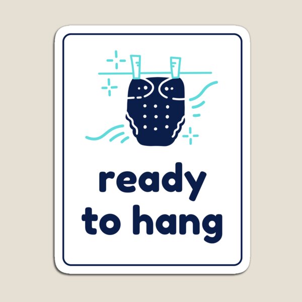 Ready to hang (light) Magnet