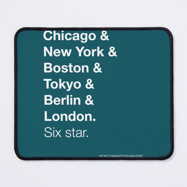 Item preview, World Marathon Majors Minimal List   designed and sold by kimadwa55.
