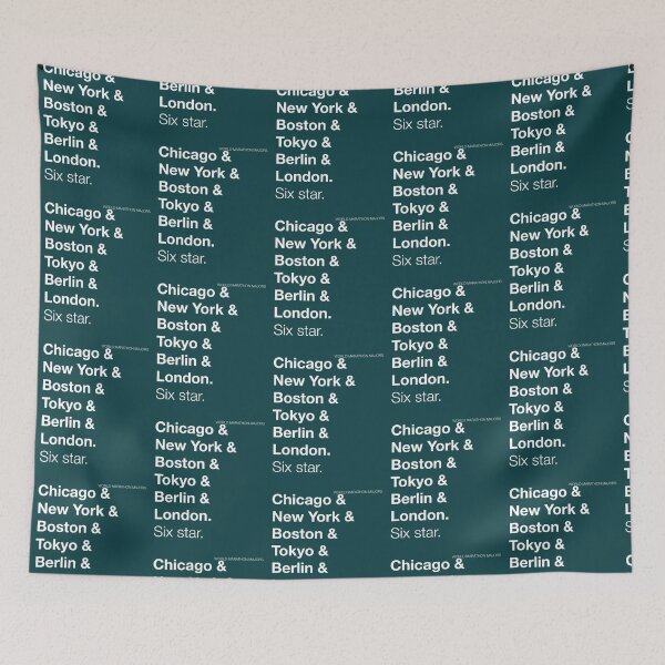Item preview, World Marathon Majors Minimal List   designed and sold by kimadwa55.