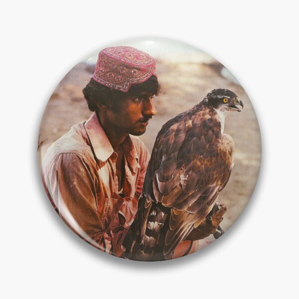 Item preview, Vintage Pakistan - Sindhi man with Hawk designed and sold by PakistanWatan.