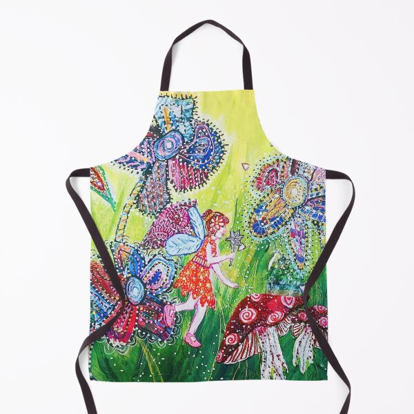 Aperçu de l'œuvre LE JARDIN MAGIQUE DES FÉES créée et vendue par PennyNolanArt.
