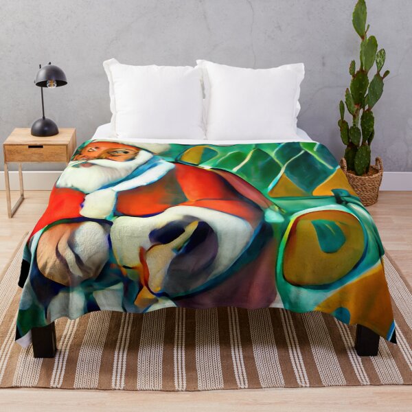 Item preview, Santa Claus in the Style of Cubism #6 designed and sold by OddUnderground.