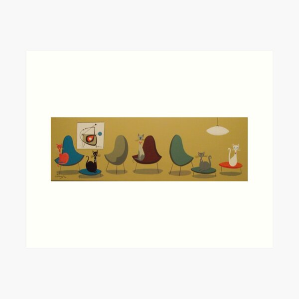 Musical Chairs Art Print