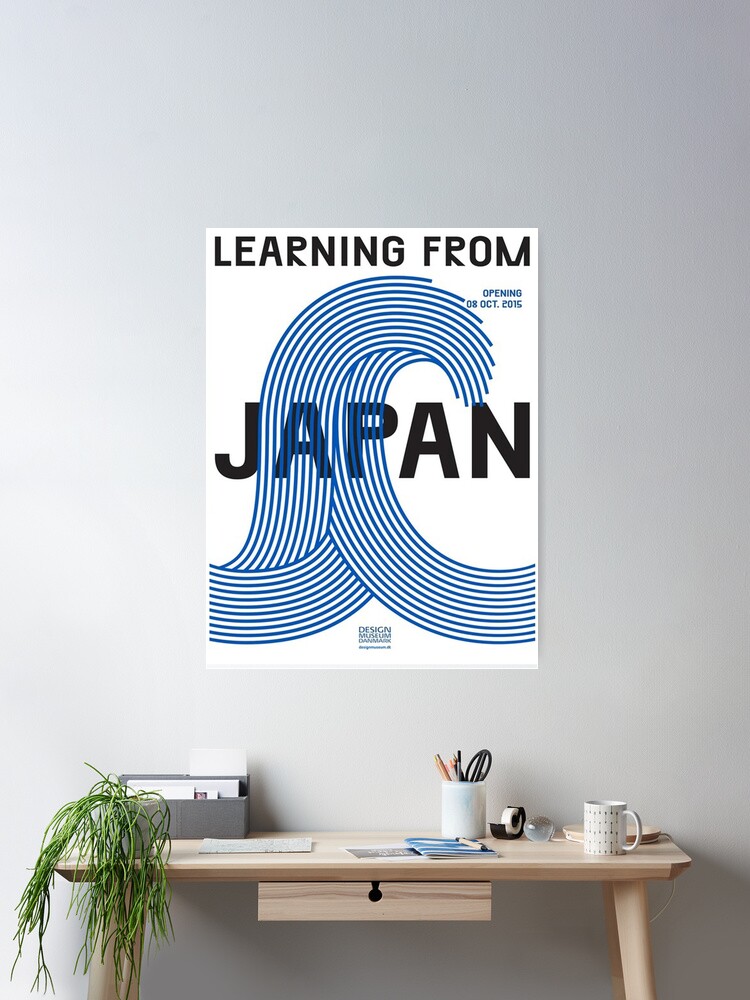 LEARNING FROM JAPAN ポスター
