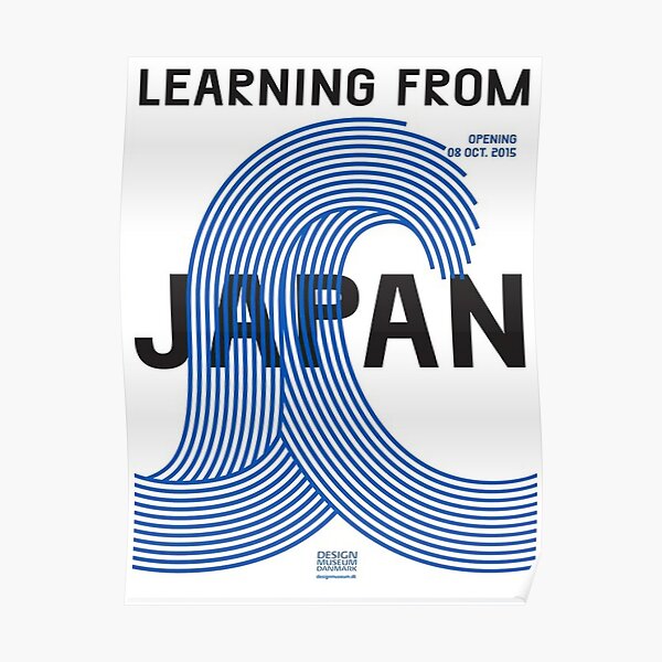 learning from japan Poster