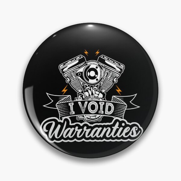 Item preview, Cool I Void Warranties Motorcycle designed and sold by Estrytee.