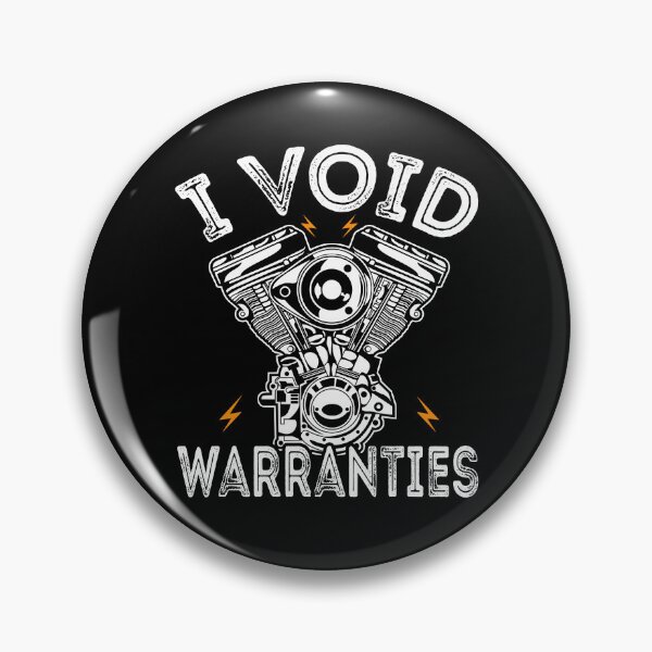 Item preview, Funny I Void Warranties Motorcycle designed and sold by Estrytee.