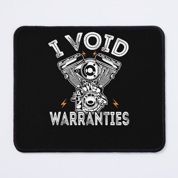 Item preview, Funny I Void Warranties Motorcycle designed and sold by Estrytee.