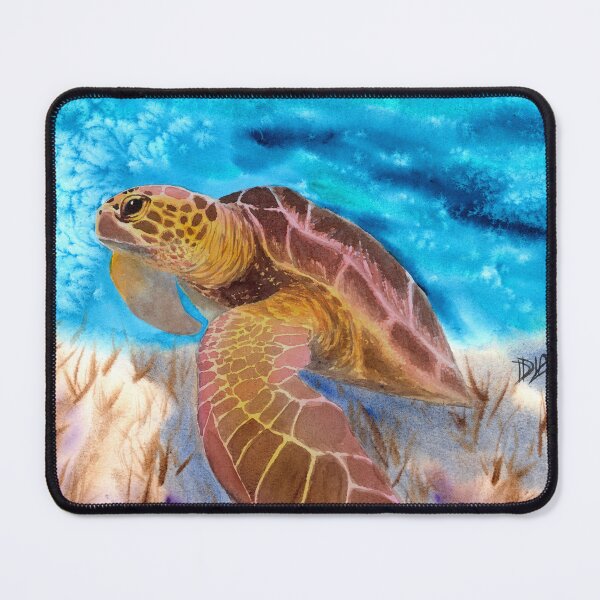 Item preview, Sea Turtle designed and sold by WaterStrokesArt.