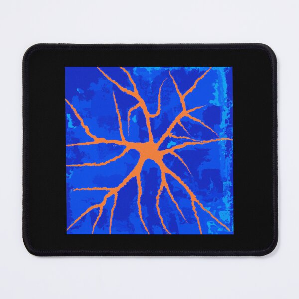 Item preview, Vibrant Painting Of A Neuron - Psychology, Neuroscience, Psych, Psychiatrist, Neuron, Dopamine, Serotonin, Mental Health, Mental Illness, Depression, Anxiety designed and sold by jadedscientist.