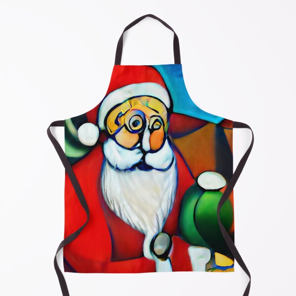 Item preview, Santa Claus in the Style of Cubism #8 designed and sold by OddUnderground.