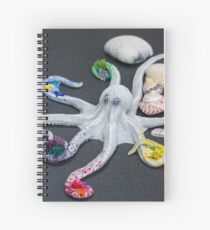 Beriana, Octopus Sculpture Spiral Notebook