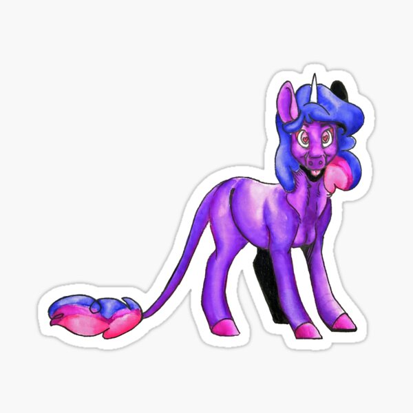 Bisexual Pride Izzy Moonbow Sticker