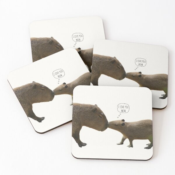 Item preview, Capybara love mom baby designed and sold by ArlacV.