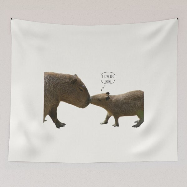 Item preview, Capybara love mom baby designed and sold by ArlacV.