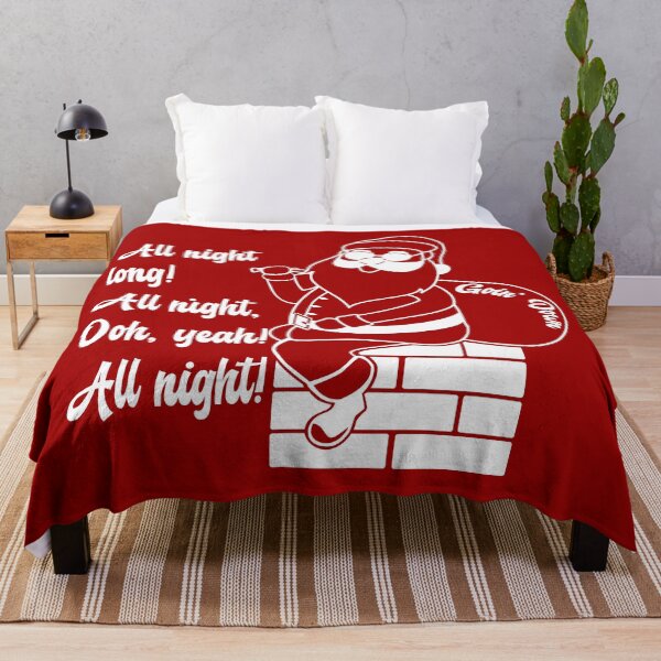 Item preview, Santa Going Down All Down All Night Long Ooh Yeah! designed and sold by Warrior Veteran Clothing.