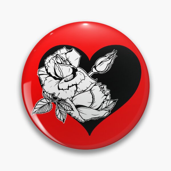 Item preview, Roses in heart  designed and sold by eternalelegance.