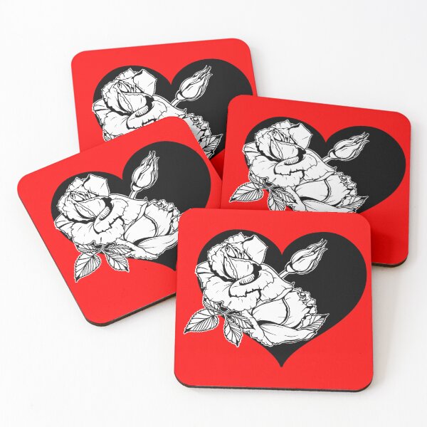 Item preview, Roses in heart  designed and sold by eternalelegance.