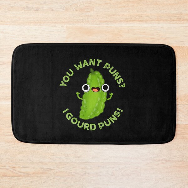 Item preview, You Want Puns I Gourd Puns Funny Veggie Puns (Dark BG) designed and sold by punnybone.