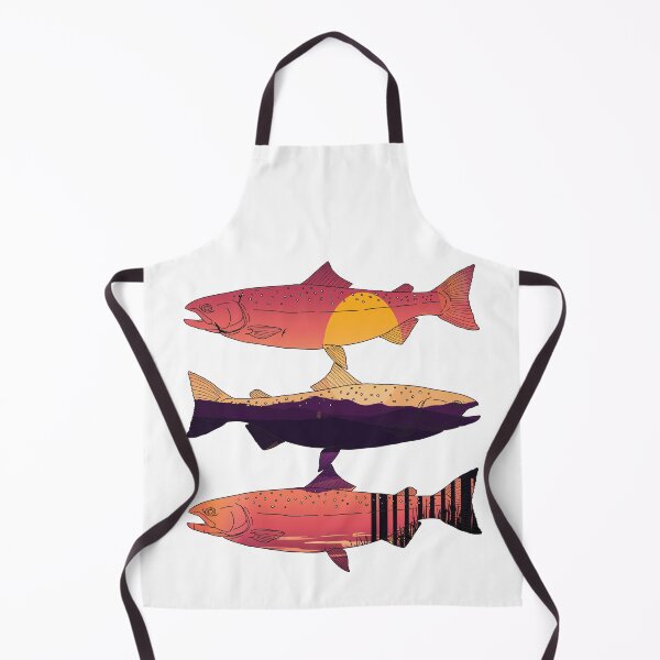 Item preview, Dramatic Sunrise Salmon designed and sold by damonasplace.