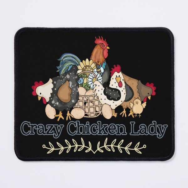 Item preview, Crazy Chicken Lady - Vintage Farmhouse designed and sold by handsoftime2020.