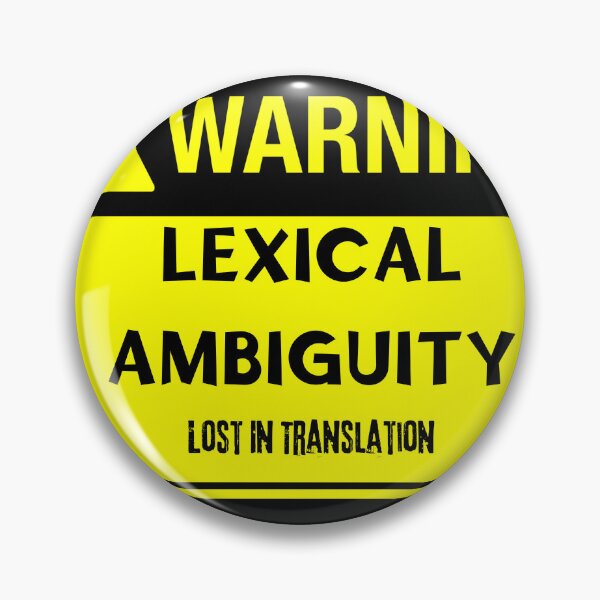 Item preview, Lexical Ambiguity designed and sold by seriyusink69.