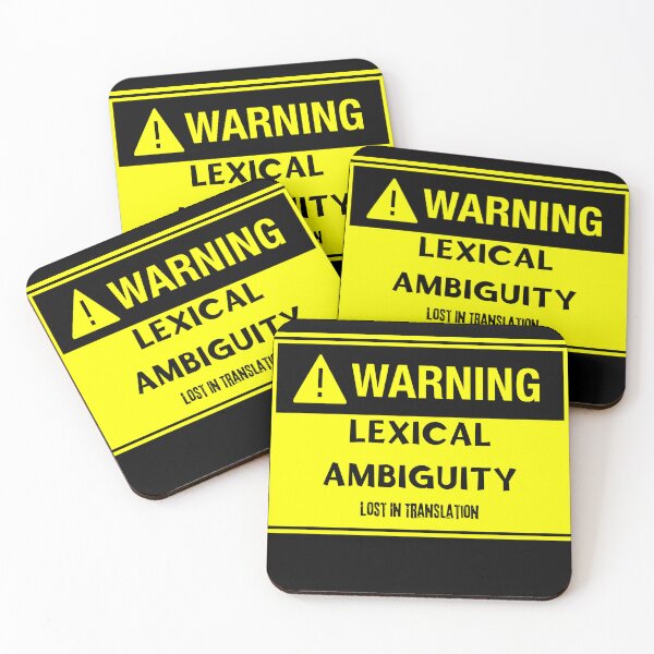 Item preview, Lexical Ambiguity designed and sold by seriyusink69.