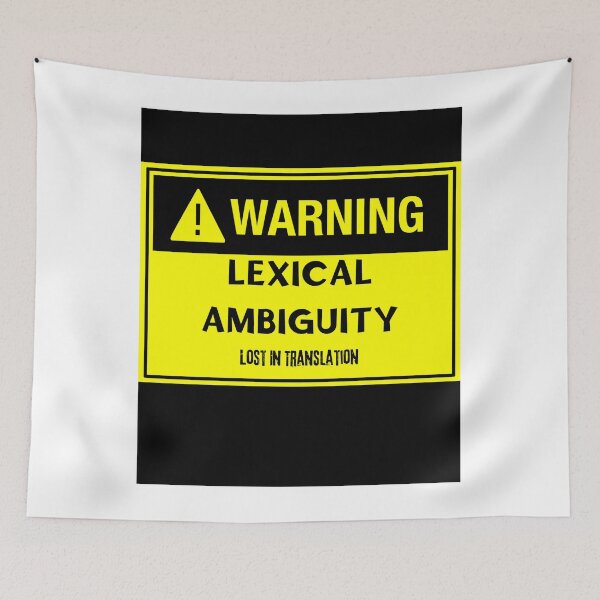 Item preview, Lexical Ambiguity designed and sold by seriyusink69.