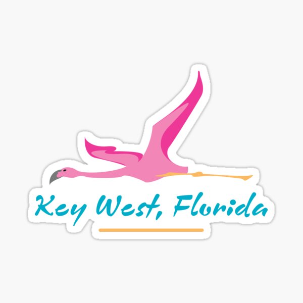 Item preview, Key West Flamingo designed and sold by Futurebeachbum.