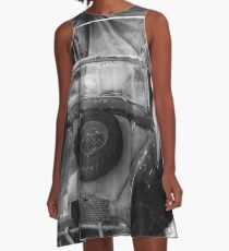 Abandoned Vehicle A-Line Dress