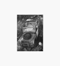 Abandoned Vehicle Art Board