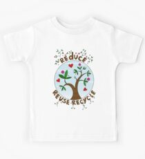 Reduce, Reuse, Recycle Kids Tee