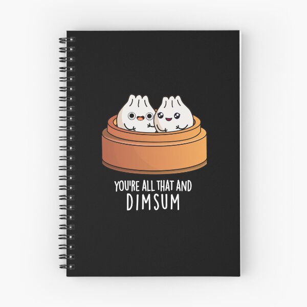 Item preview, You're All That And Dimsum Funny Food Puns (Dark BG) designed and sold by punnybone.