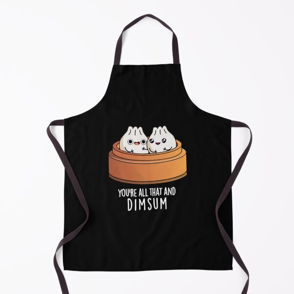Item preview, You're All That And Dimsum Funny Food Puns (Dark BG) designed and sold by punnybone.