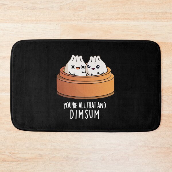 Item preview, You're All That And Dimsum Funny Food Puns (Dark BG) designed and sold by punnybone.