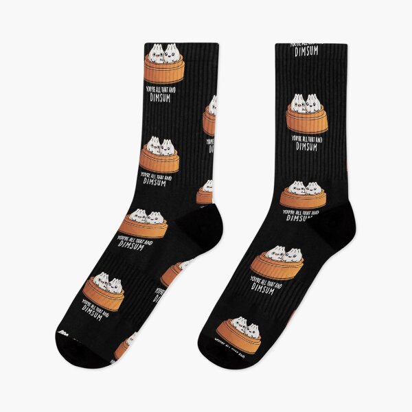 Item preview, You're All That And Dimsum Funny Food Puns (Dark BG) designed and sold by punnybone.