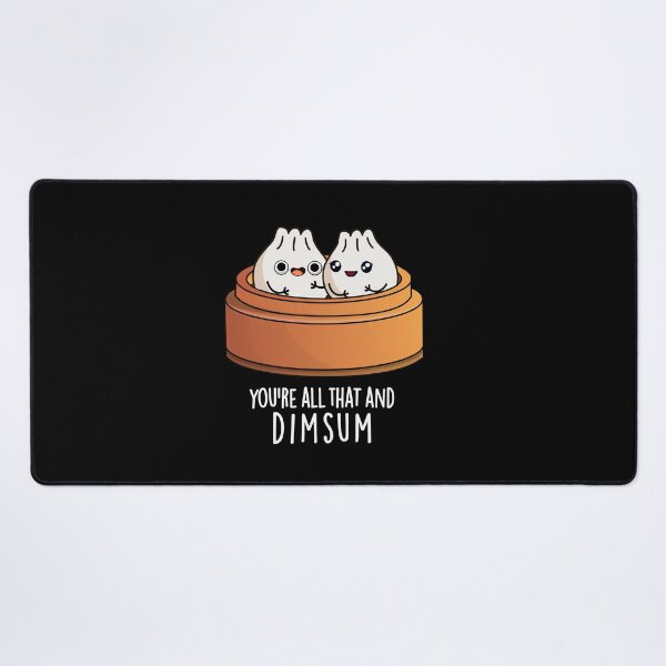 Item preview, You're All That And Dimsum Funny Food Puns (Dark BG) designed and sold by punnybone.