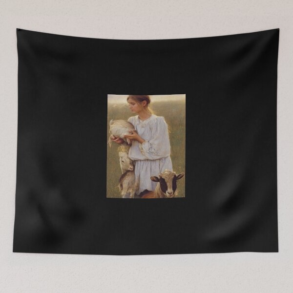 Item preview, The Shepherdess Gauguin designed and sold by CratchGraphic.