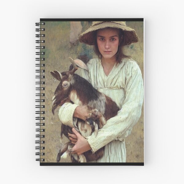 Item preview, The Shepherdess Post Impressionism designed and sold by CratchGraphic.