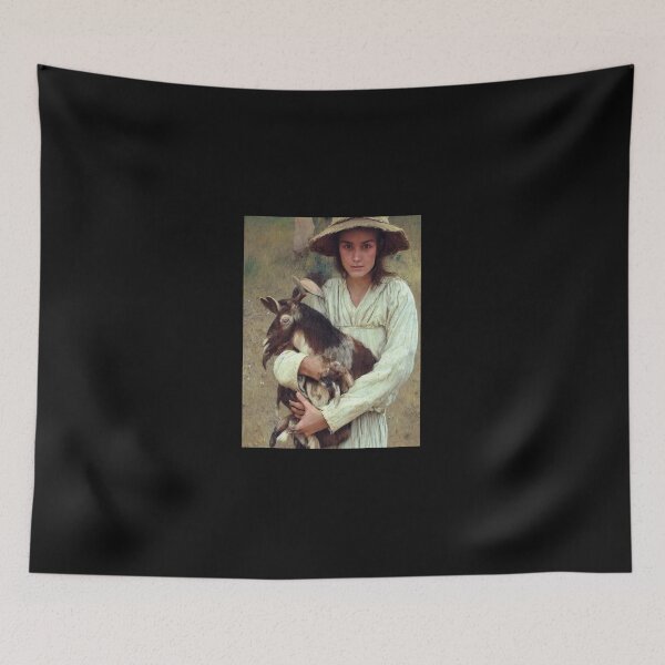 Item preview, The Shepherdess Post Impressionism designed and sold by CratchGraphic.