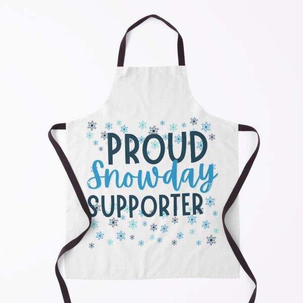 Item preview, Proud SNOWDAYS Supporter - Funny Snow Quotes designed and sold by chetan786.