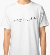 Rage ASCII - Table Flip Classic T-Shirt