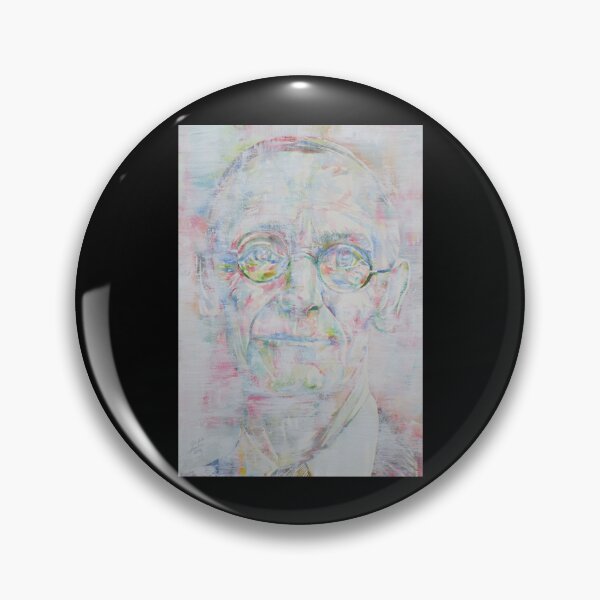 Item preview, HERMANN HESSE - Aquarell- und Acrylporträt   designed and sold by OURMINDA.